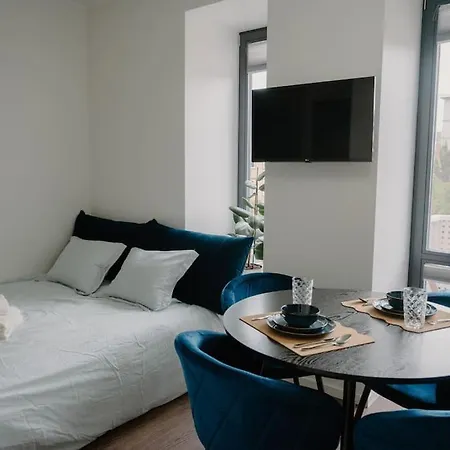 New Studio In The City Center Near Bus Station With Parking Lejlighed