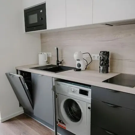 New Studio In The City Center Near Bus Station With Parking Apartment Reval